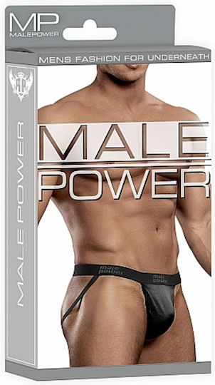 Malepower Ανδρικό Εσώρουχο Jockstrap Μαύρο