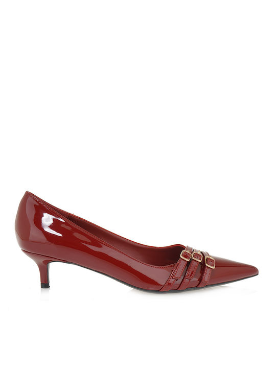 Kalista Burgundy Heels