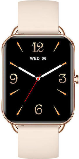 Colmi P20 Aluminium Smartwatch mit Pulsmesser (Gold)