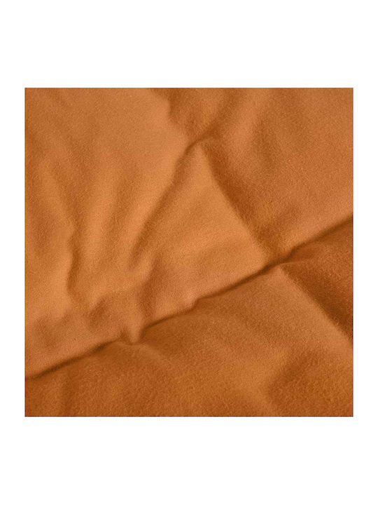 Peiraiki Patraiki Duvet Cover Flannel Single 170x250 Orange Ochre