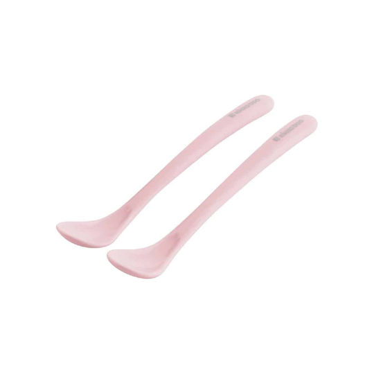 Kikka Boo Baby Set with Spoons Brighty made of Plastic for 6+ months Pink 2pcs
