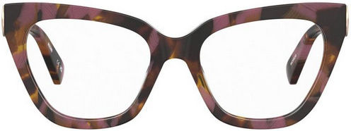 Moschino Plastic Eyeglass Frame Brown MOS638 MFX