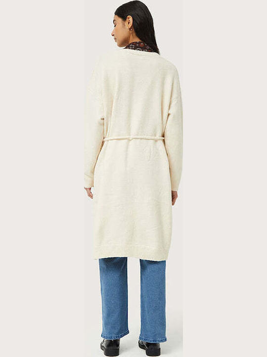 Γυναικεία Πλεκτή Ζακέτα Off White
