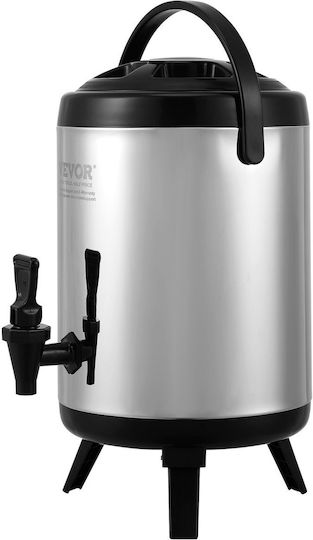 Vevor Dispenser Hot & Cold Beverages 6lt L24 x W24 x H37 cm