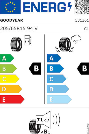 Goodyear EfficientGrip Performance 205/65R15 94V Θερινό Λάστιχο για Επιβατικό Αυτοκίνητο