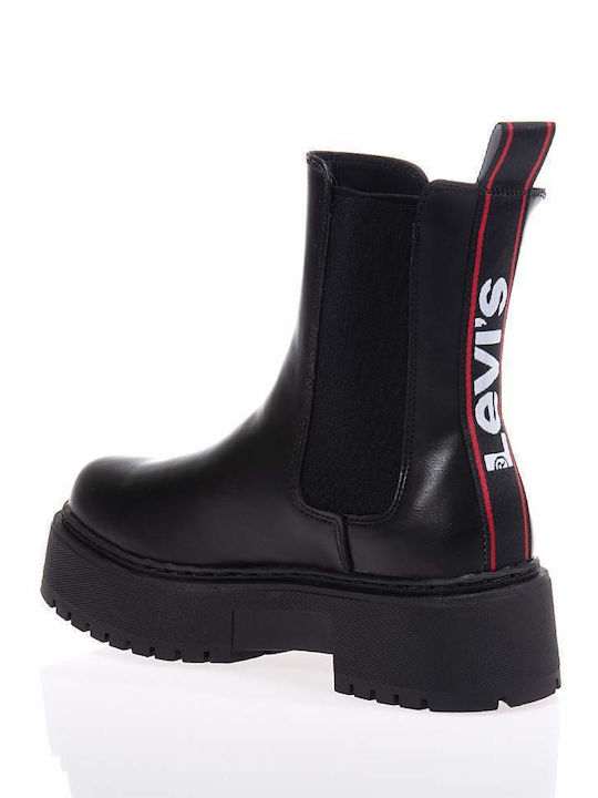 Levi's Ashley Μποτάκια Μαύρα