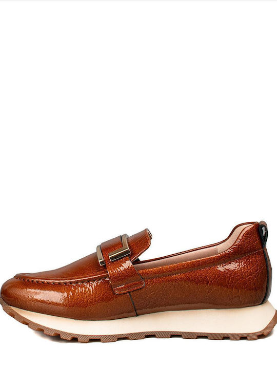 Hispanitas Women's Loafers in Brown Color