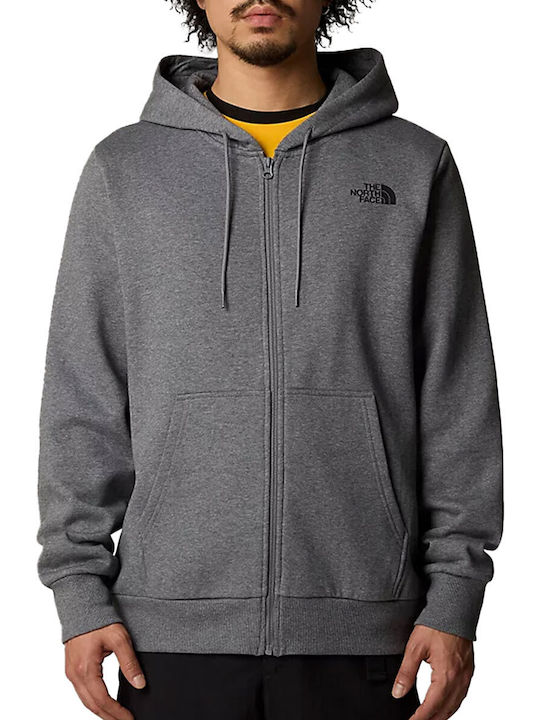 Sweatshirt with Hood Gray