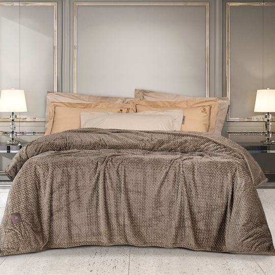 Greenwich Polo Club 2499 Υπέρδιπλη 220x240εκ. Καφέ Greenwich Polo Club 2499 Υπέρδιπλη 220x240εκ. Καφέ
