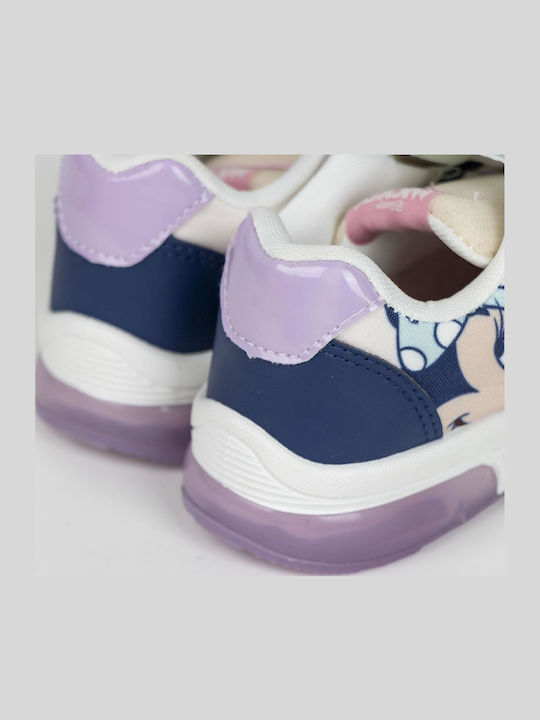 Παιδικά Sneakers με Φωτάκια Ροζ