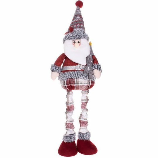 Plüsch Dekorativer Weihnachtsmann Rot