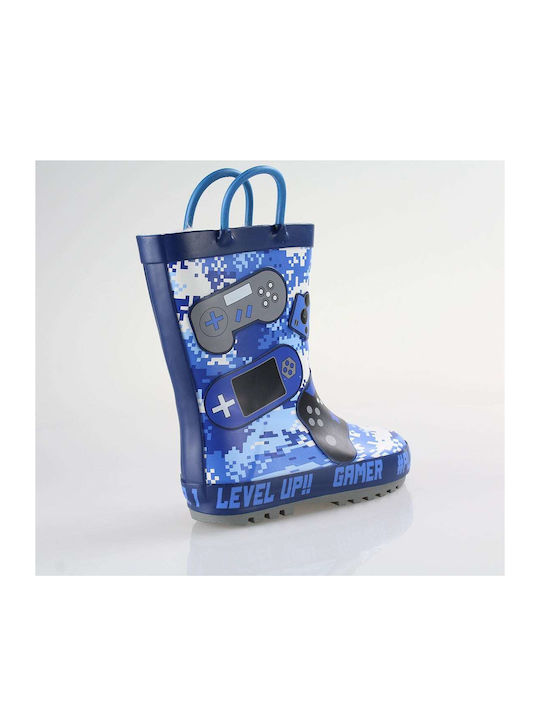 SmartKids Kids Wellies with Internal Lining Blue