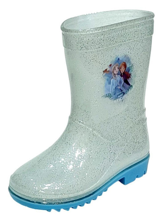 Cizme de cauciuc pentru copii Frozen Albastre