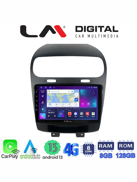 LM Digital Car Audio System for Fiat Freemont Dodge Journey Freemont 2008 (Bluetooth/USB/AUX/WiFi/GPS/Apple-Carplay/Android-Auto) with Touch Screen 9"