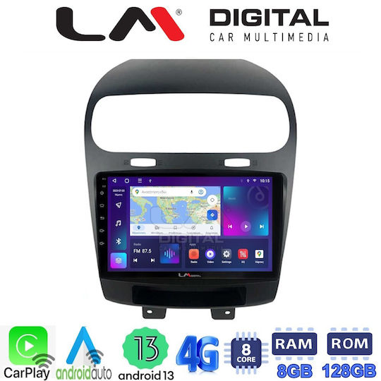 LM Digital Auto-Audiosystem für Fiat Freemont Dodge Reise Freemont 2008 (Bluetooth/USB/AUX/WiFi/GPS/Apple-Carplay/Android-Auto) mit Touchscreen 9"