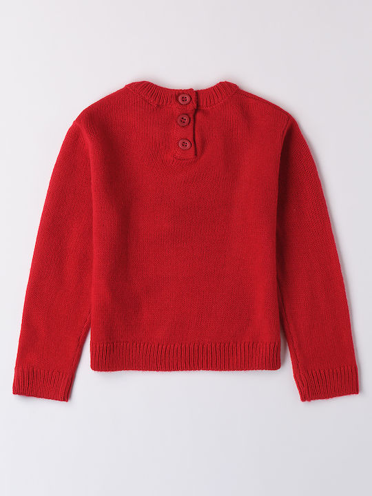 iDO Kids Sweater Long Sleeve red