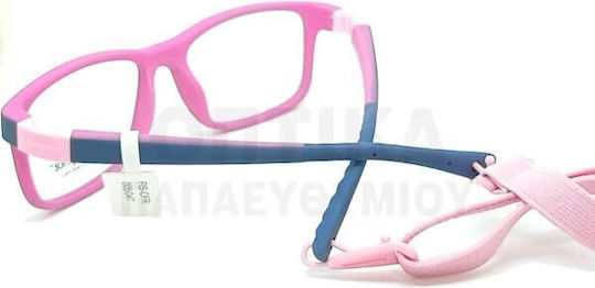 Fisher Price Children's Plastic Eyeglass Frame Pink FPVN005 FXA