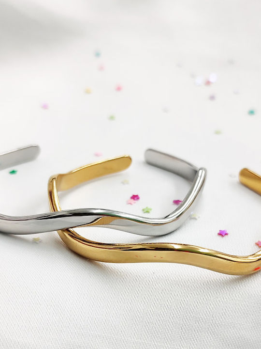 Theodora's Jewellery Brățară Pentru Femei Tip Cuff Din Oțel Theodora's Jewellery Brățară Pentru Femei Tip Cuff Din Oțel
