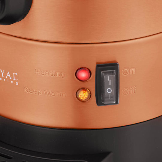 Royal Catering Professioneller Getränkewärmer mit einer Kapazität von 13.5Es 2.5kW