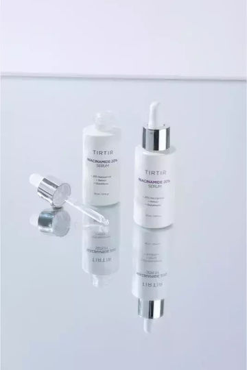 Tirtir Niacinamide 20% Feuchtigkeitsspendend & Anti-Aging Serum Gesicht mit Retinol & Niacinamid für Strahlkraft & Straffung 30ml