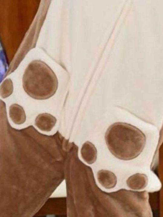 Pretty Lingerie Pijama întreagă pentru copii De iarnă Maro