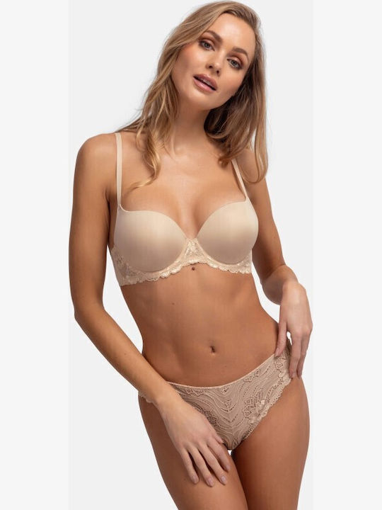 Push Up Bra Beige