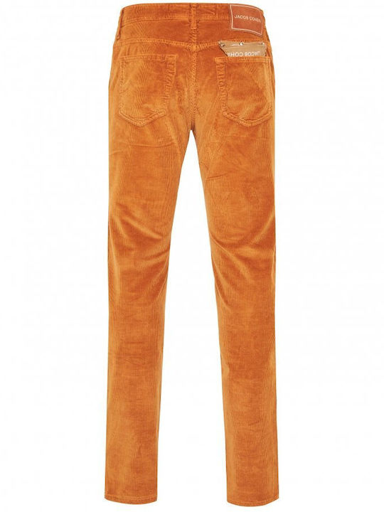 Jacob Cohen Trousers Orange