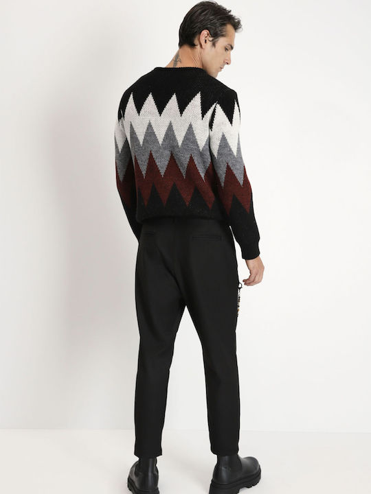 Trousers in Regular Fit Black