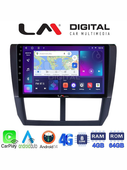 LM Digital Car Audio System for Subaru Impreza / Forester 2009-2012 (Bluetooth/USB/WiFi/GPS) with Touch Screen 9"