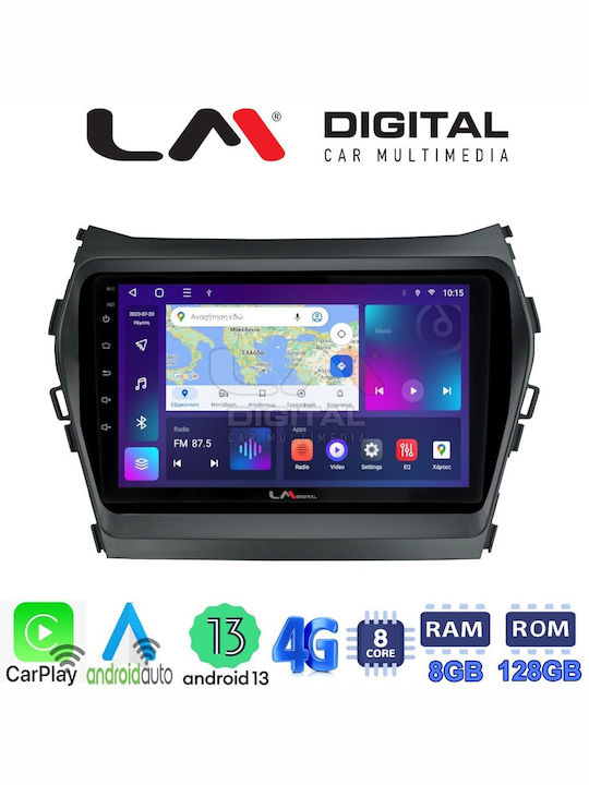 LM Digital Auto-Audiosystem für Hyundai Santa Fe / iX35 2013 > 2017 (Bluetooth/USB/WiFi/GPS/Apple-Carplay/Android-Auto)