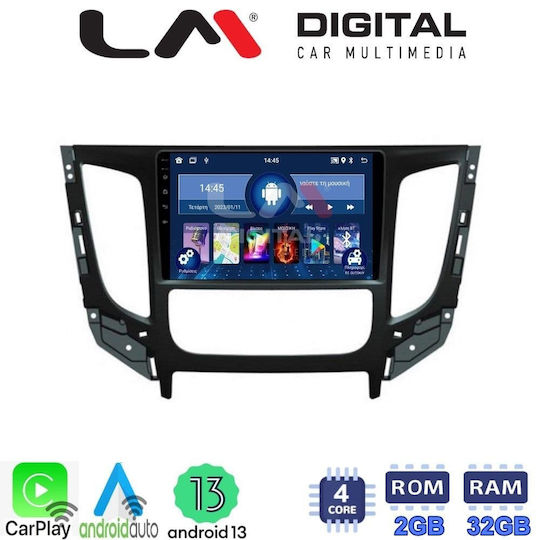 LM Digital Автомобилна Аудио Система (Блутут/USB/WiFi/GPS/Apple-Carplay/Android-Auto) с Тъчскрийн 9"