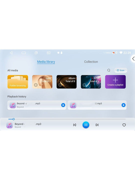 Lenovo Автомобилна Аудио Система (Блутут/USB/AUX/WiFi/GPS/Apple-Carplay/Android-Auto) с Тъчскрийн 9"