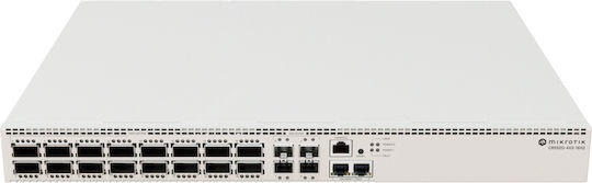 MikroTik CRS520-4XS-16XQ-RM Managed L2 Switch with 2 Ethernet Ports and 20 SFP Ports