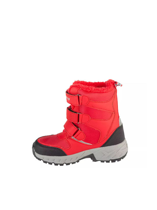 Lotto Kinder Wanderschuhe mit Klettverschluss Rot ->