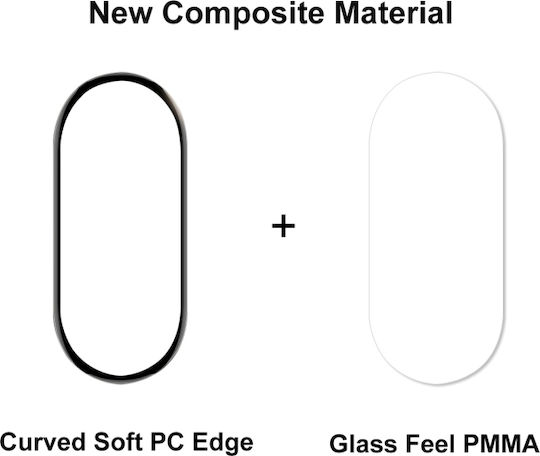 3d Full Coverage Soft Screen Protector για το Smart Band 9 1τμχ SYA002249004