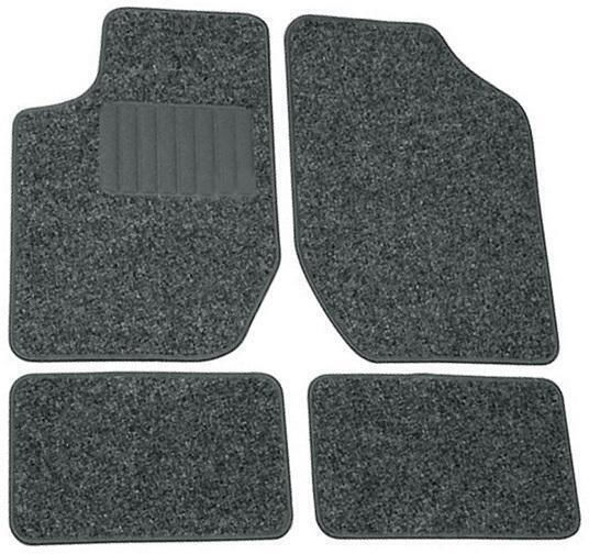 Auto Gs Set of Front and Rear Mats 4pcs for Volkswagen Jetta 2006+ Gray