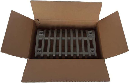 Lunaway Cast Iron Fireplace Grate 42.5x28.5cm