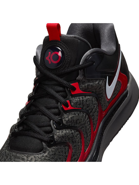 KD17 Low Basketball Shoes White / Black / Game Royal