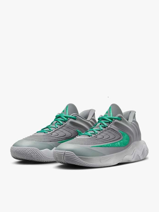 Giannis Immortality 4 Low Basketball Shoes White / Pure Platinum / Black