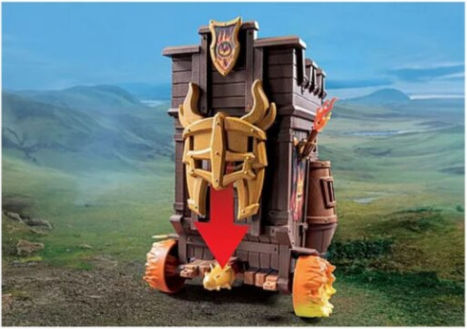 Playmobil Novelmore Обсадна кула на Burnham за 4-10 години