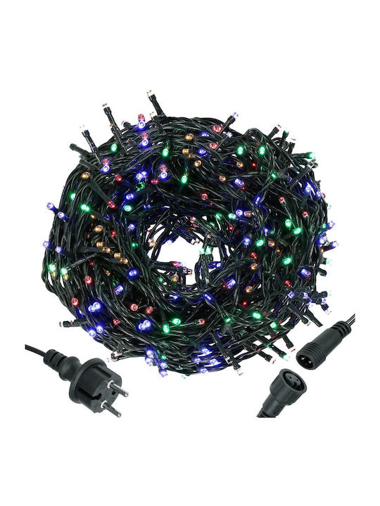 1000 Lichterketten LED 61.5m. Mehrfarbige in Zeichenfolge 1Stück