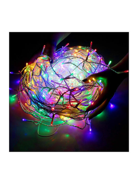 500 Lămpițe LED 20m. Multicolore tip Perdea 1buc