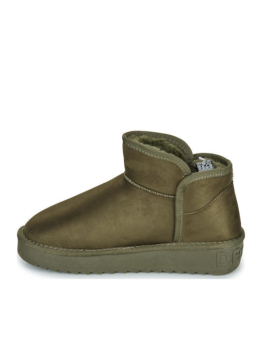 Nordic Low Women's Ankle Boots Khaki
