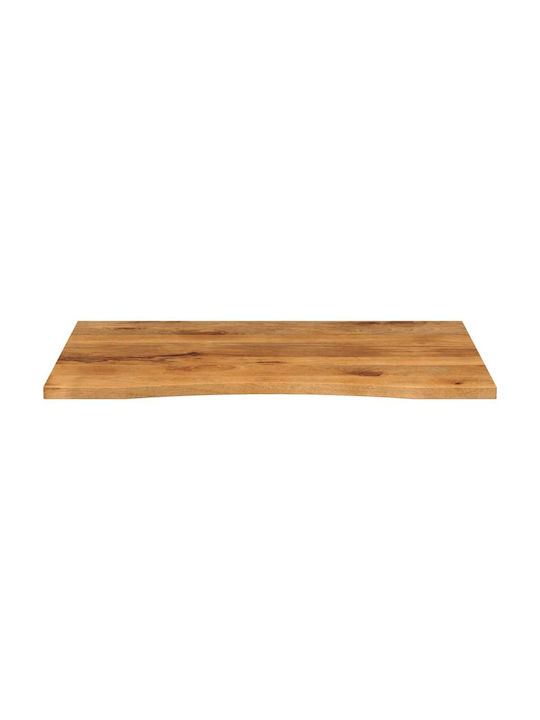 vidaXL Rectangular Office Desk Surface made of Solid Wood Mango 100x80x2.5cm 370220 1pcs