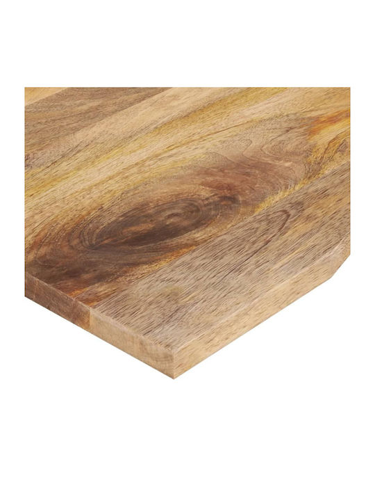 vidaXL Rectangular Office Desk Surface made of Solid Wood Mango 90x50x2.5cm 370193 1pcs