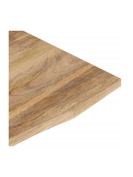 vidaXL Rectangular Office Desk Surface made of Solid Wood Mango 80x50x2.5cm 370192 1pcs