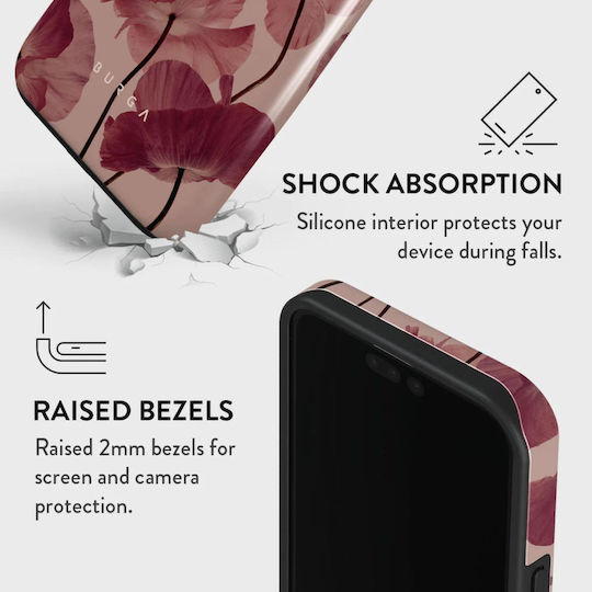 Burga Husa Dual Layer Tender Kiss iPhone 15 Pro Mobile Phone Case