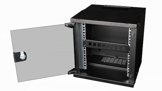 Equip Patch Panel Keystone για Rack 1U 10" Μαύρο