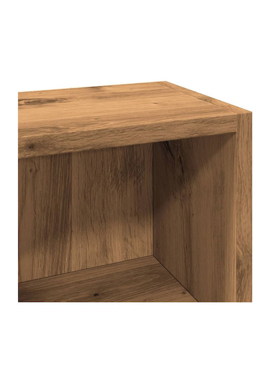 Bücherregale Braun 2Stücke 21x16x93,5cm