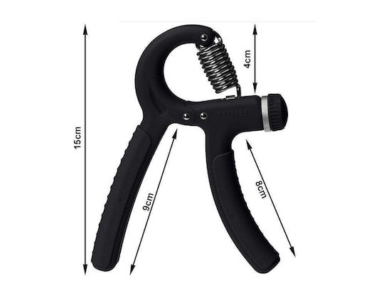 Verk Group Crush Grippers Black with Resistance up to 60kg